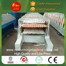 Double Layer Cold Pressure Tile Machine for Corrugated and Dovetail Panels